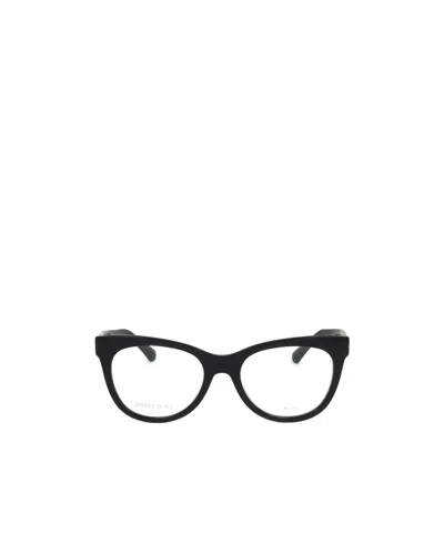 Jimmy Choo Eyewear Cat-eye Frame Glasses In White