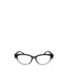 Jimmy Choo Eyewear Cat-eye Frame Glasses In White