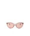 Jimmy Choo Eyewear Cat-eye Frame Sunglasses In Nude