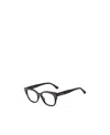 Jimmy Choo Eyewear Cat-eye Glasses In Black