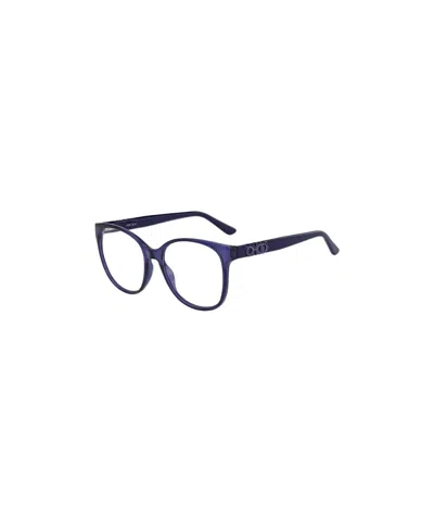 Jimmy Choo Eyewear Cat-eye Glasses In Blue