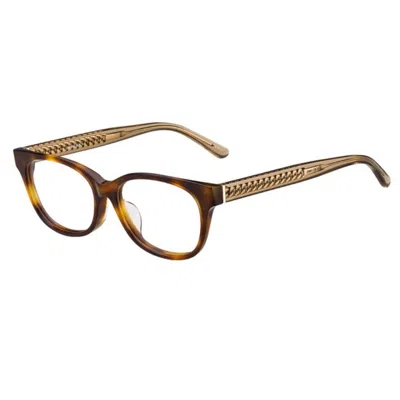 Jimmy Choo Eyewear Cat-eye Glasses In Brown