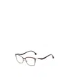 Jimmy Choo Eyewear Cat-eye Glasses In Brown