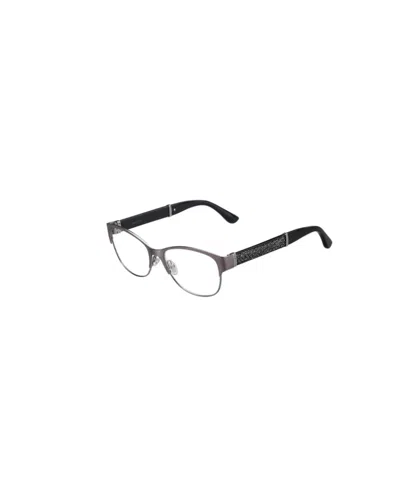 Jimmy Choo Eyewear Cat-eye Glasses In Gray