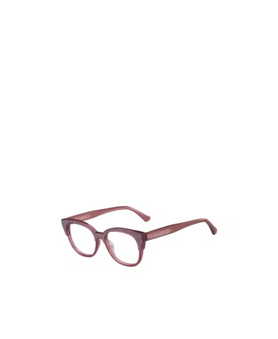 Jimmy Choo Eyewear Cat-eye Glasses In Multicolor