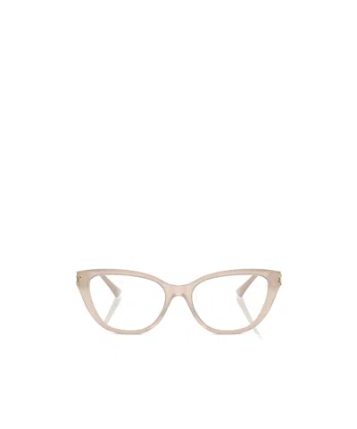 Jimmy Choo Eyewear Cat-eye Glasses In Nude