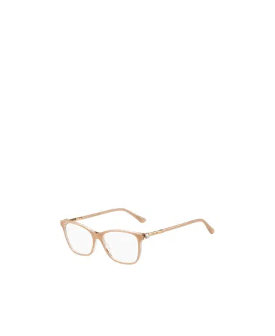 Jimmy Choo Eyewear Cat-eye Glasses In White