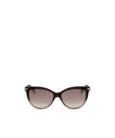 Jimmy Choo Eyewear Cat-eye Sunglasses In Gray