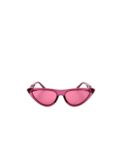 Jimmy Choo Eyewear Cat-eye Sunglasses In Pink