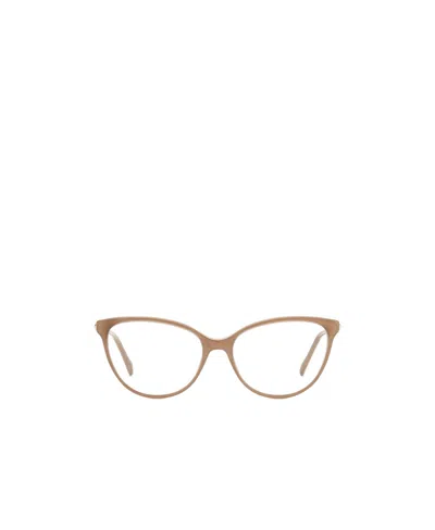 Jimmy Choo Eyewear Cat-eye Frame Glasses In Brown
