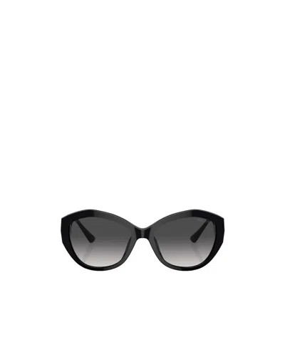 Jimmy Choo Eyewear Geometric Frame Sunglasses In Black
