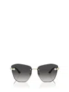 Jimmy Choo Womens Gold Jc4004hb Butterfly-frame Metal Sunglasses In Gold