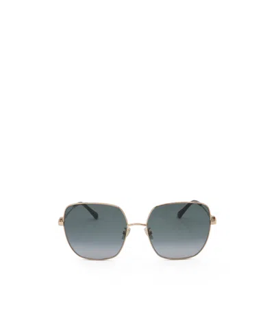 Jimmy Choo Eyewear Kori Pilot Frame Sunglasses In Gray