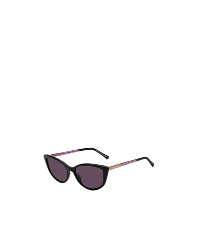 Jimmy Choo Eyewear Nadia Cat-eye Frame Sunglasses In Black