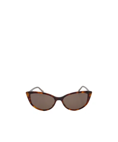 Jimmy Choo Eyewear Nadia Cat-eye Frame Sunglasses In Brown
