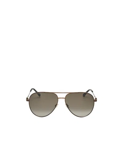 Jimmy Choo Eyewear Pilot Frame Sunglasse In Gray