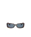 Jimmy Choo Eyewear Rectangle Frame Sunglasses