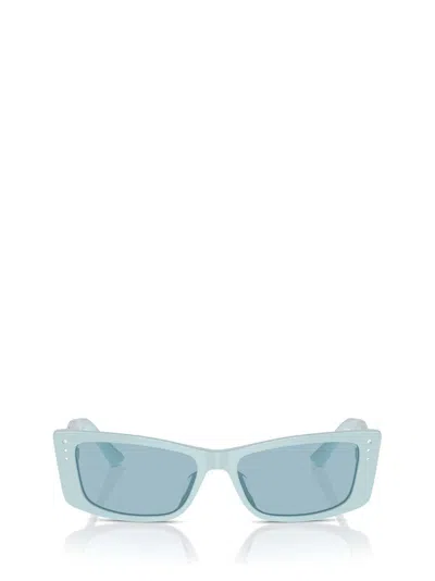 Jimmy Choo Eyewear Rectangle Frame Sunglasses In Blue