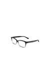 Jimmy Choo Eyewear Rectangular Frame Glasses In Black