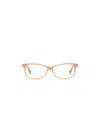 Jimmy Choo Eyewear Rectangular Frame Glasses In White