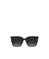 Jimmy Choo Eyewear Rectangular Frame Sunglasses In Black