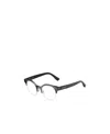 Jimmy Choo Eyewear Round Frame Glasses In Black