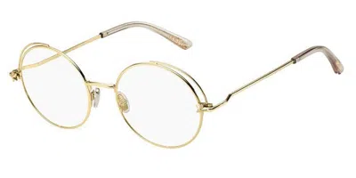 Jimmy Choo Eyewear Round Frame Glasses In White