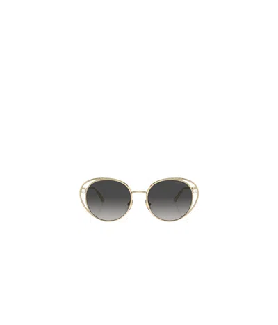 Jimmy Choo Eyewear Round Frame Sunglasses In Black