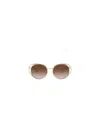 Jimmy Choo Woman Sunglass Jc4003hb In Nude