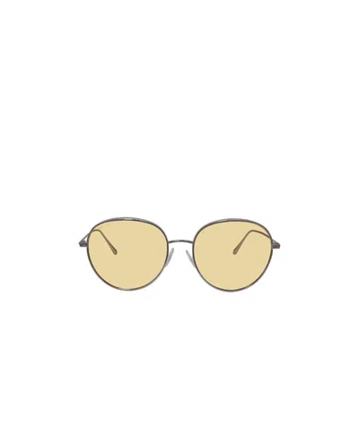 Jimmy Choo Eyewear Round Frame Sunglasses In Nude