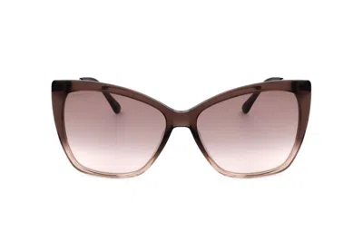 Jimmy Choo Eyewear Seba Cat In Brown