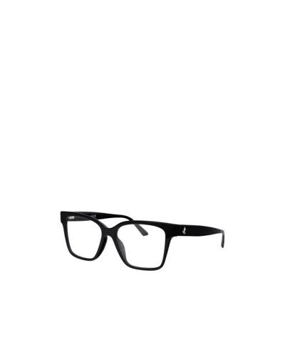 Jimmy Choo Eyewear Square Frame Glasses In Neutral