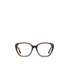Jimmy Choo Eyewear Square Frame Glasses In Multicolor