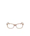 Jimmy Choo Eyewear Square Frame Glasses In White