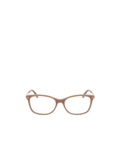 Jimmy Choo Eyewear Square Frame Glasses In White