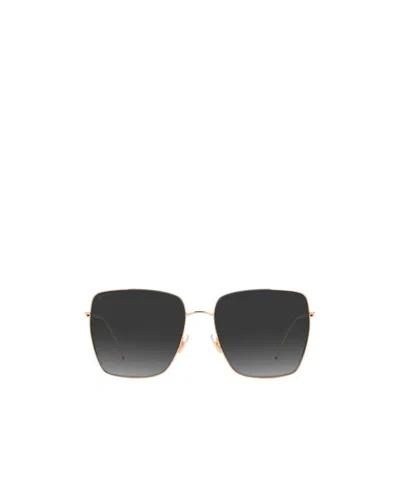 Jimmy Choo Eyewear Square Frame Sunglasses In Black