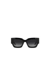 Jimmy Choo Eyewear Square Frame Sunglasses In Black