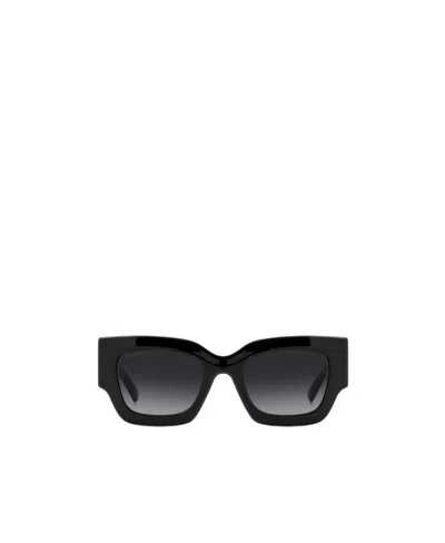 Jimmy Choo Eyewear Square Frame Sunglasses In Black