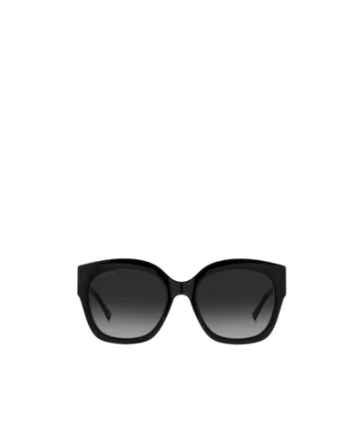 Jimmy Choo Eyewear Square-frame Sunglasses In Black