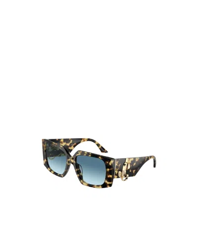 Jimmy Choo Eyewear Square Frame Sunglasses In Black