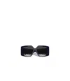 Jimmy Choo Eyewear Square Frame Sunglasses In Black