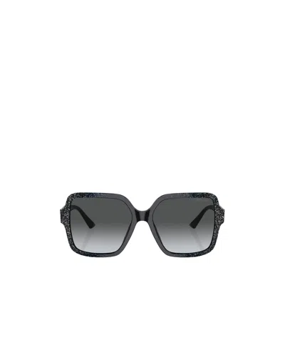 Jimmy Choo Eyewear Square Frame Sunglasses In Black