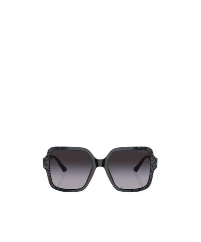 Jimmy Choo Eyewear Square Frame Sunglasses In Black