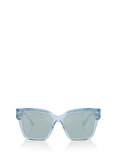 Jimmy Choo Eyewear Square Frame Sunglasses In Blue