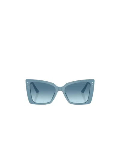 Jimmy Choo Eyewear Square Frame Sunglasses In Blue