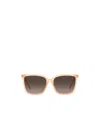 Jimmy Choo Eyewear Square Frame Sunglasses In Brown