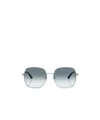 Jimmy Choo Eyewear Square Frame Sunglasses In Green