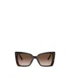Jimmy Choo Womens Black Jc5012 Square-frame Tortoiseshell Acetate Sunglasses In Multicolor
