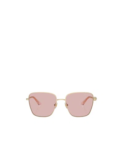 JIMMY CHOO JIMMY CHOO EYEWEAR SQUARE FRAME SUNGLASSES