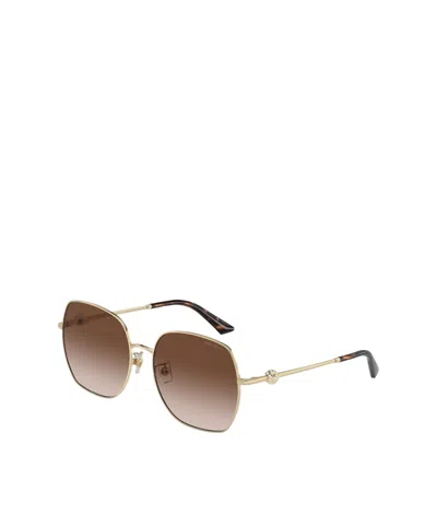 Jimmy Choo Eyewear Square Frame Sunglasses In Nude